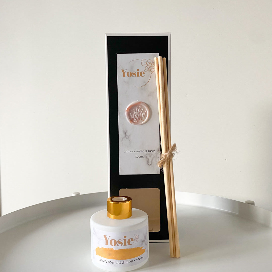 Geurstokjes Yuzu & Sandalwood